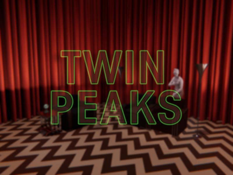 The Black Lodge‚ Red Room （Twin Peaks）