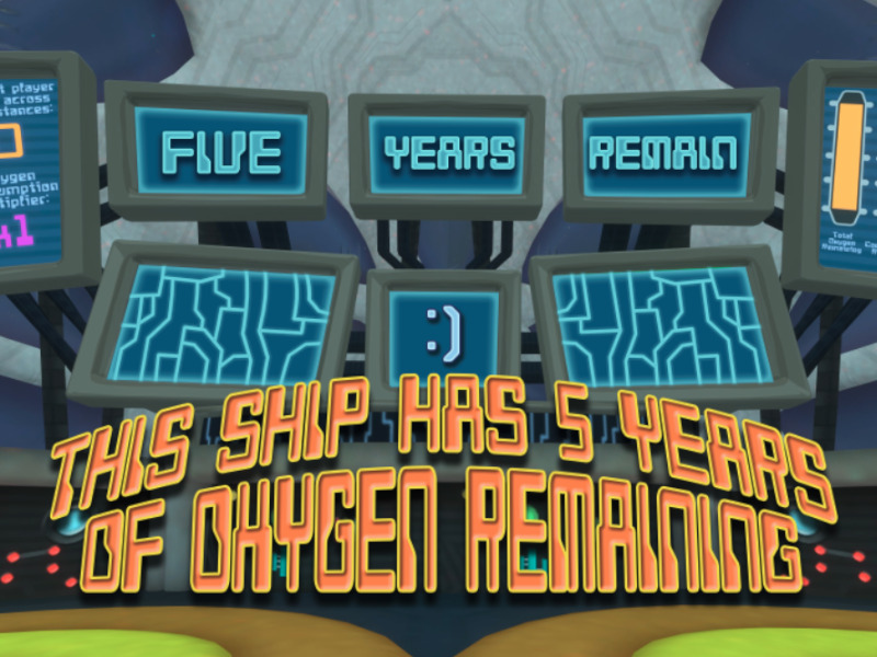 This Ship has 5 Years of Oxygen Remaining